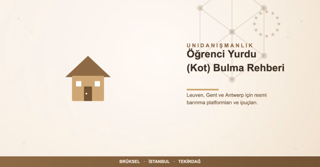 Belçika öğrenci yurdu kot bulma rehberi - Unidanışmanlık